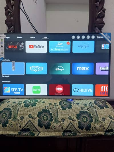 LED smart tv 4K Border less 32 inch
