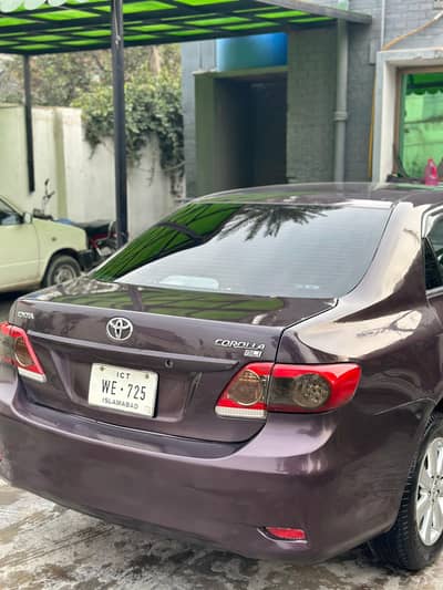 Toyota Corolla GLI 2012