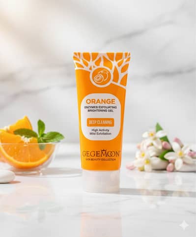 orange enzymes gel for dark skin solutions