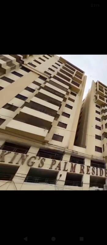King Palm Residency Phase 02 - 3 Bed, 1800 Sqft, 6th Floor, Road Facing Corner for Sale