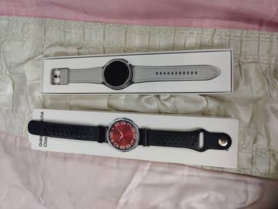 Samsung Galaxy watch 6 classic 43mm with box like new.