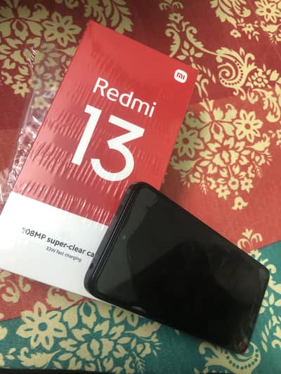 Xiaomi redmi 13 8/128gb complete box in excellent condition