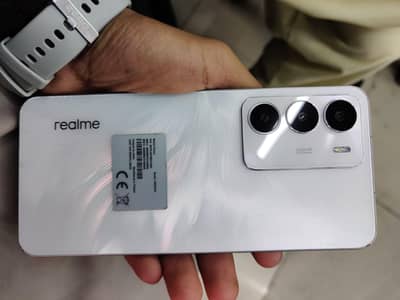 realme pta approved 6/128 with box charger
