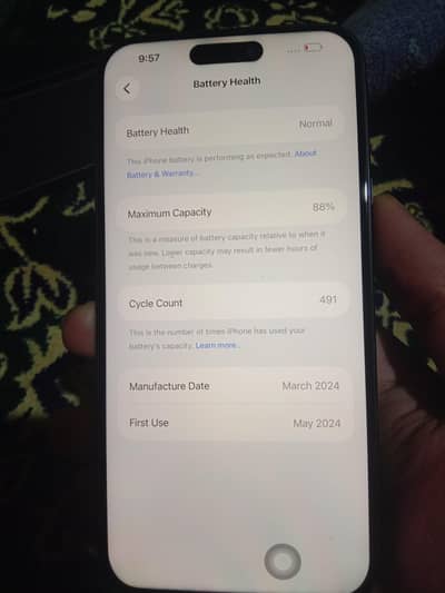 Iphone 15 Plus Non PTA 128gb  Rs. 116k