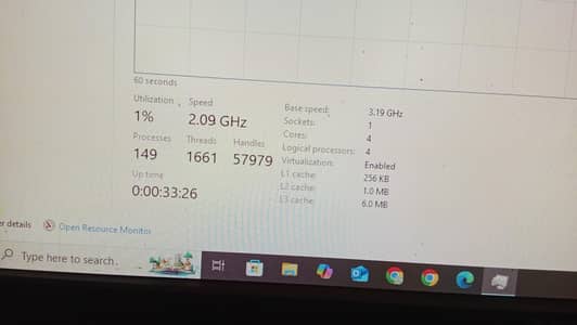 core I 5 six generation used computer with larg lcd