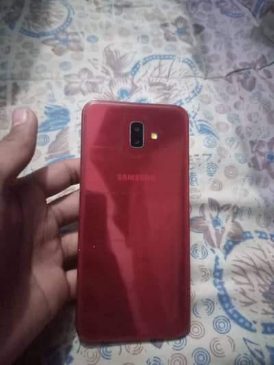 Samsung Galaxy J6plus Red colour