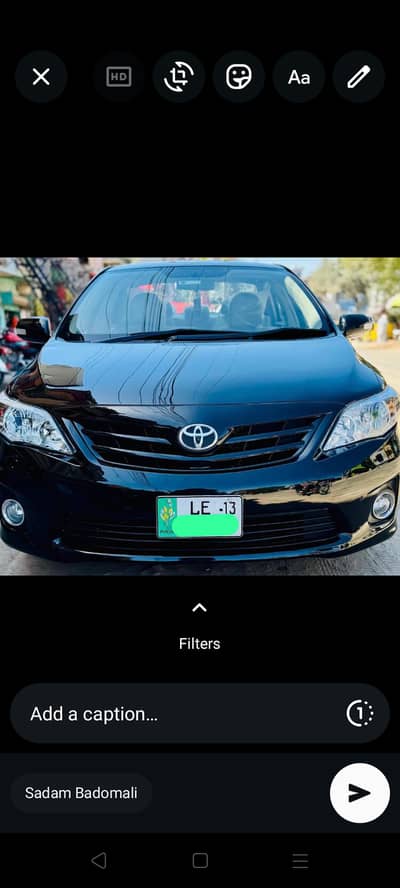 Toyota Corolla GLI 2012