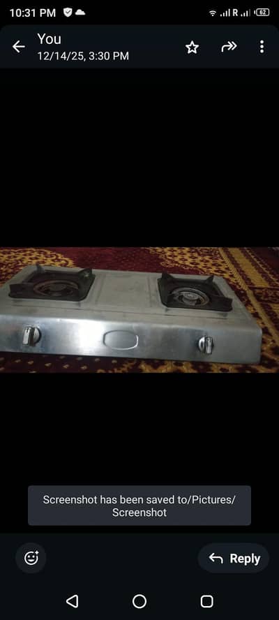 stove for sale in good condition