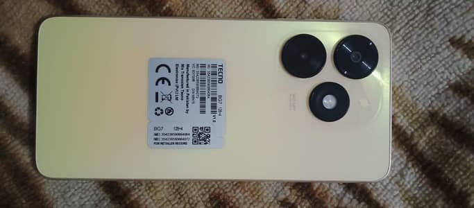 Techno Spark 20c With box  and charger 4+4 Ram 128ROM