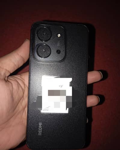 redmi 15c black colour 12 gb 128 11 months warranty Baki