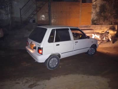 2011 Mehran VX white colour