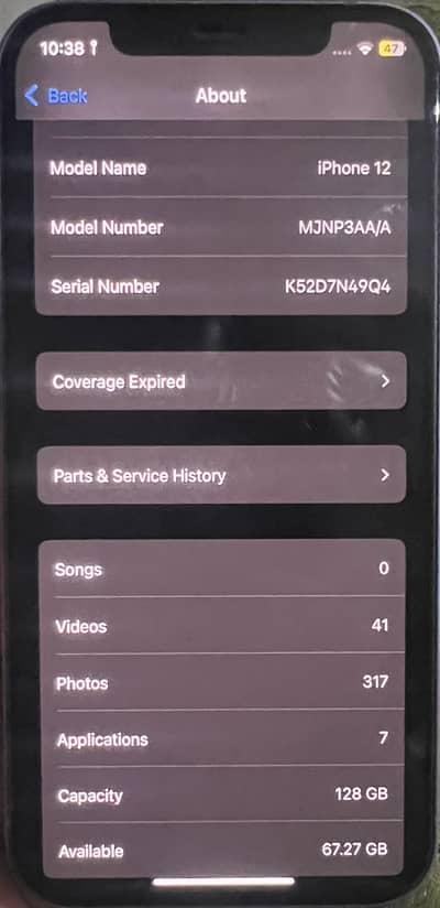 Iphone 12 non pta factory unlock 128 gb