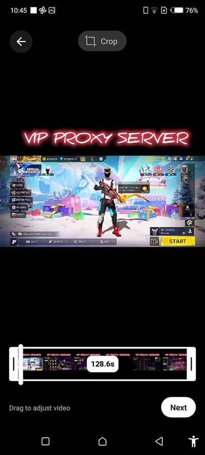 VIP proxy server