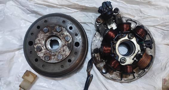 Blue Star 70 CC Bike  2006 Model Original Magnet with  Ignition System