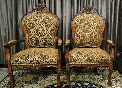 Coffee Set (1 Table and 2 Chairs)