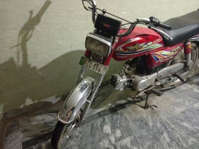 Union star 70cc used bike