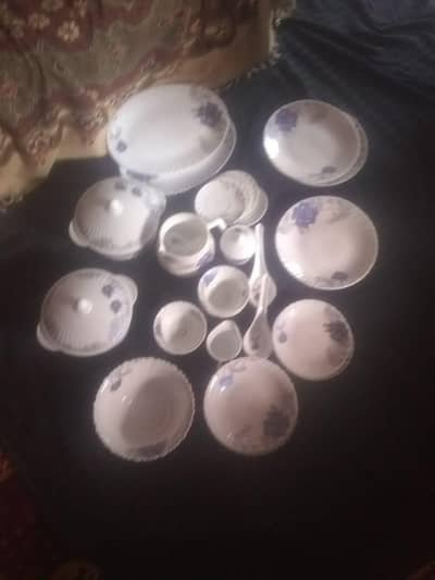 dinner set ( marbal made)
