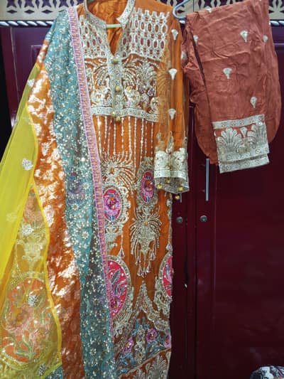 Formal dress by Malik silk