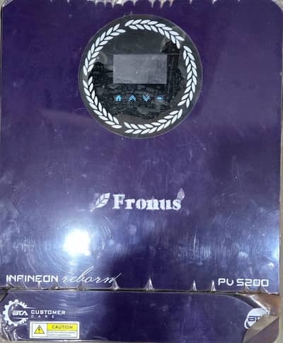 Fronus PV5200 Solar Inverter 4.2kW Infineon Reborn  3 months warranty