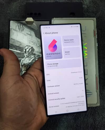 red magic 8 Pro 16 GB ram 512 GB memory 03360677190/