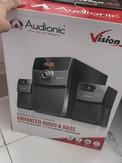 Audionic Speakers brand new