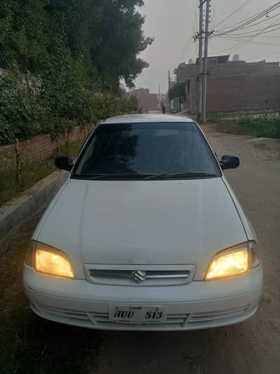 Suzuki Cultus 9/11 White Color