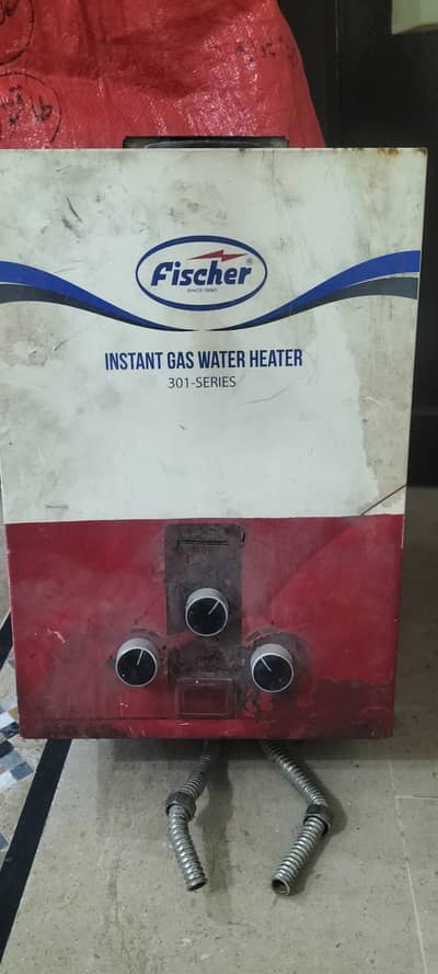 Instant water gas geyser