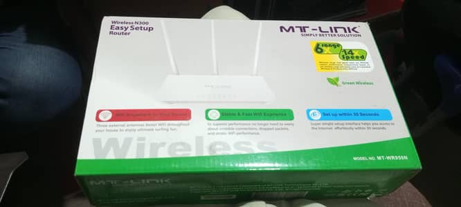 MT-link three external antenas boost WiFi