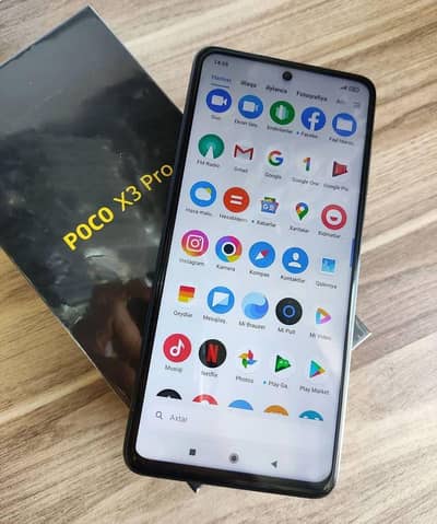 Xiaomi Poco x3 pro 8 GB Rem 256 GB memory PUBG 90 FPS