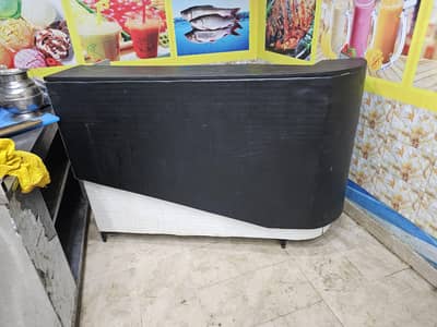 reception  counter wooden for office,shop or  restaurant