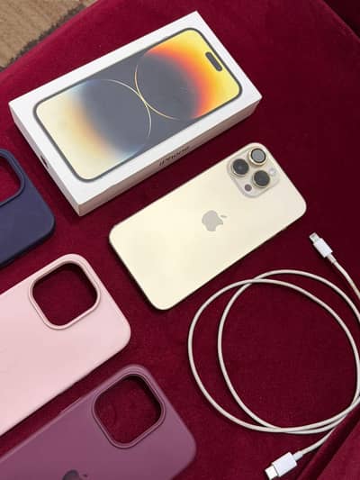 Iphone 14 PRO MAX 512 GB GOLD, NON PTA