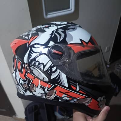 ID Spartan full-face motorcycle helmet