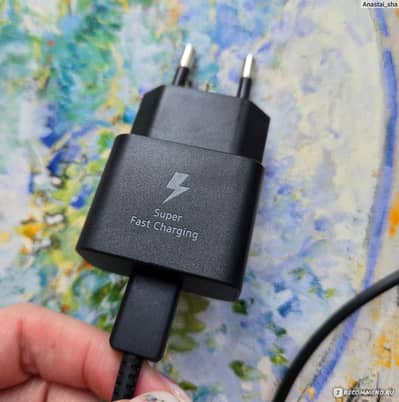 SAMSUNG 25 Watt original Charger type C To Type C