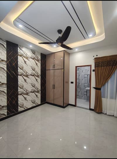 7 Marla Triple Storey Brand New House Available For Rent In Al Hafeez Garden Phase 2 Opposite Sozo Water Park Canal Road Lahore.