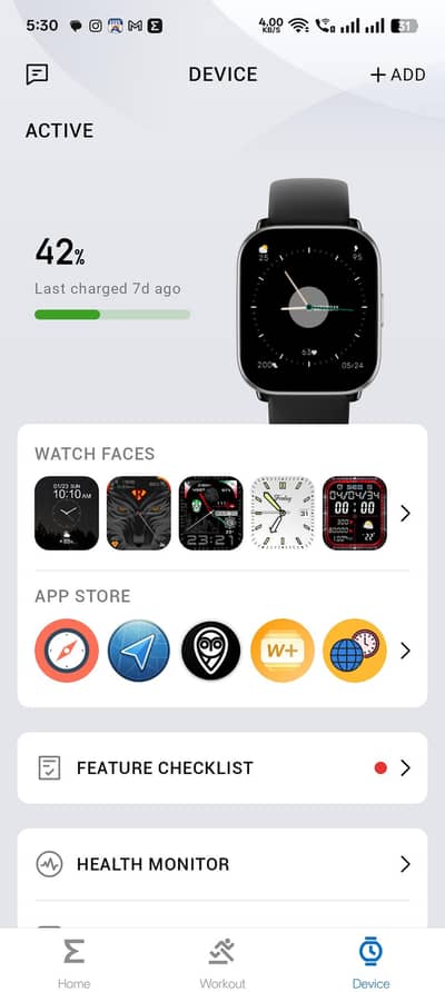 Amazfit active 10/10 10 days used