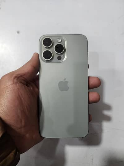 Iphone 15 Pro Max 256 GB PTA Aproved Natural Titanium