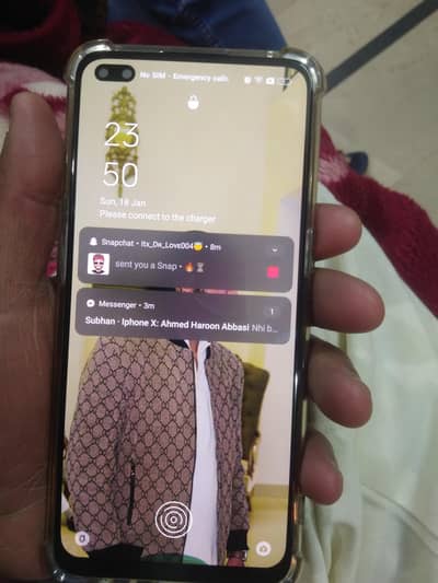 oppo reno 4 non pta 128gb 8  full ok ha whatapp ka num 03406511695