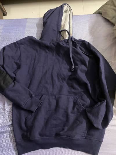Navy blue hoodie