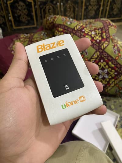 Ufone Blaze Device Unlocked just Somedays used