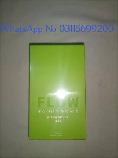 Tommy Bowe Flow Hydra Sport ( 100ML ) EDT | Imported From Ireland