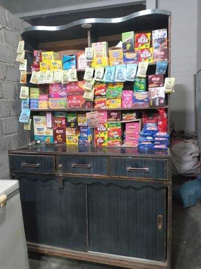 showcase and fridge for sale