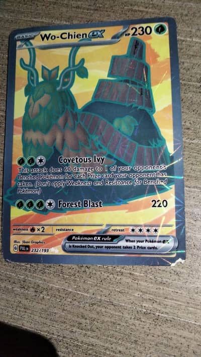 Pokemon rare card