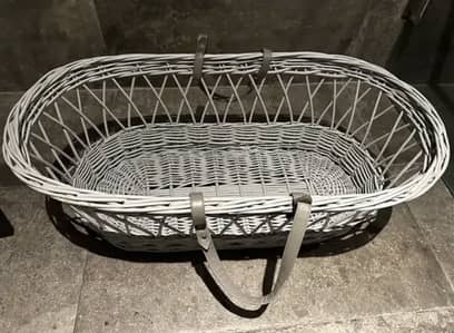 Moses basket rocking bassinet