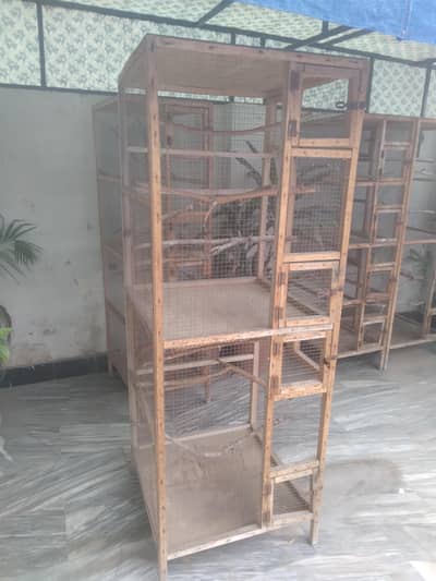 wood cages for parrot finches pigeons and hens