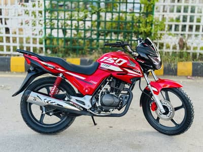 Honda CB150f 2024 Model Islamabad Registered