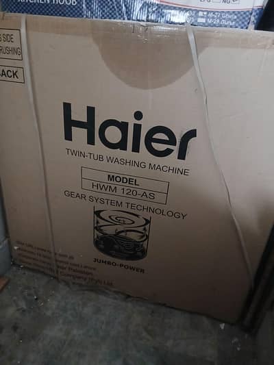Haier Wasing Machine brand new