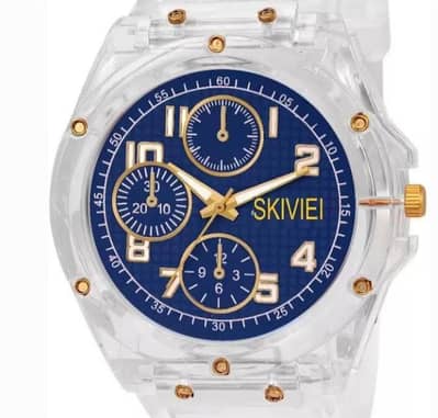 SKIVIEI Neon white Sporty Watch - Trendy Design