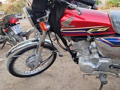 Honda CG 125 Self Start 2023 Model Available For Sale