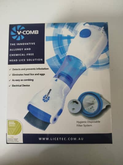 Electric head lice comb and removal