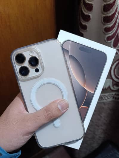 iPhone 16 pro max 256Gb Factory Unlock Desert Titanium